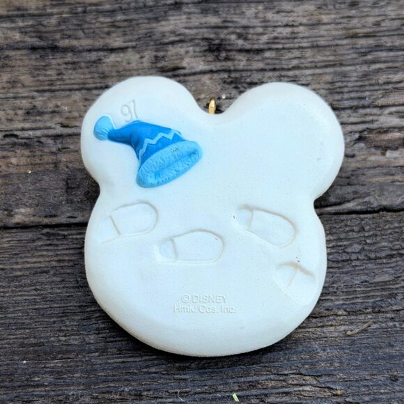 Lot of 4 DISNEY Hallmark MICKEY Mouse Christmas ornaments Golf Graduation Lights - Picture 8 of 16
